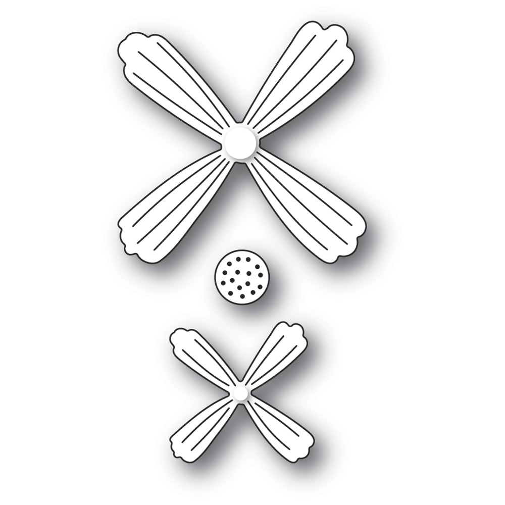 Layered Cosmos Daisies - Craft Die