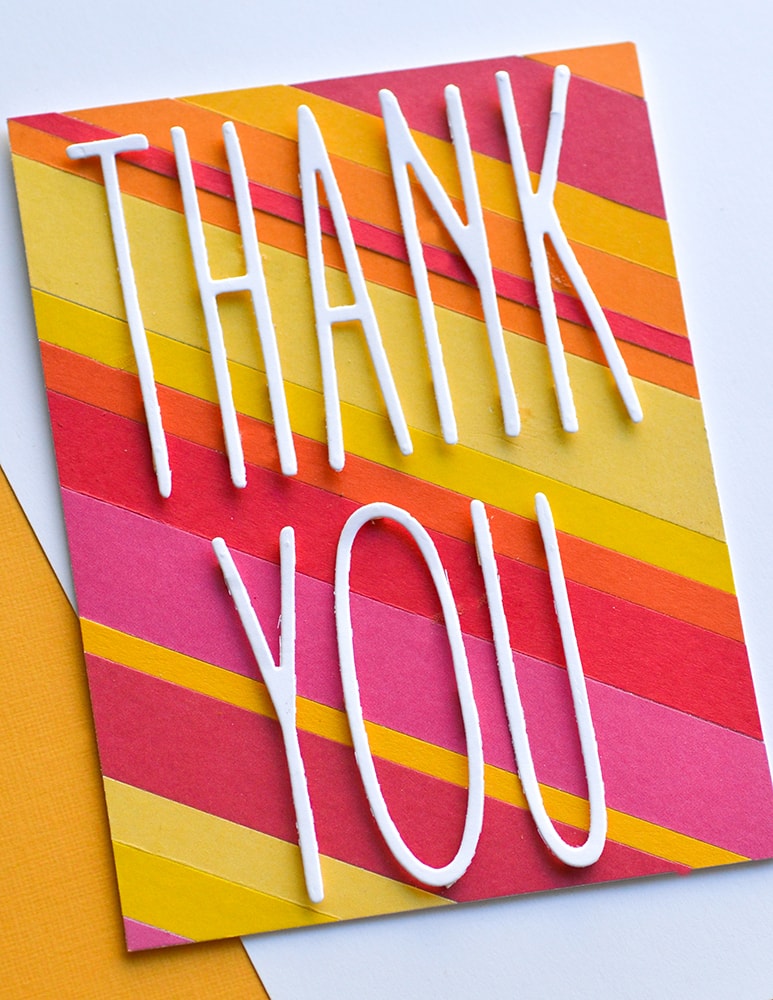 Twiggy Thank You - Craft Die