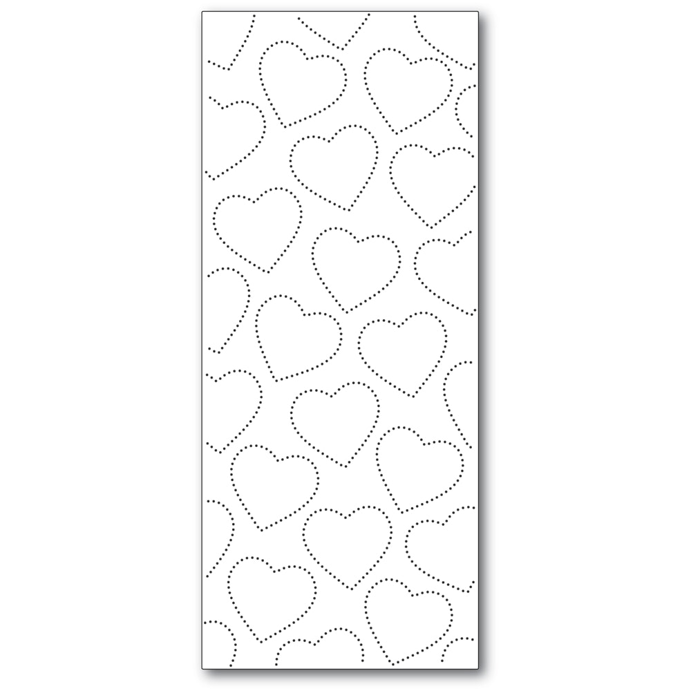 Slim Pinpoint Heart Plate - Craft Die