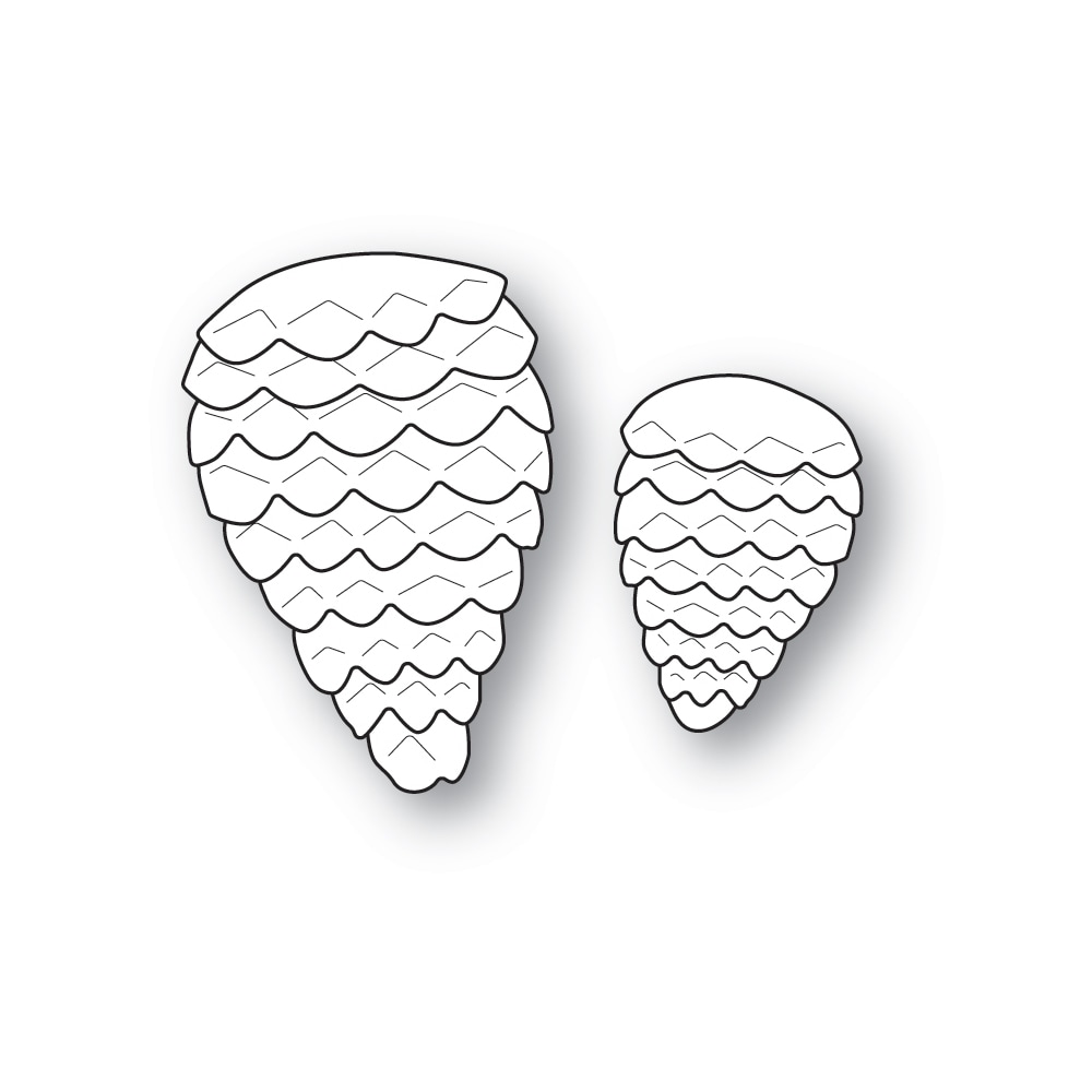 Smooth Pine Cone - Craft Die Set