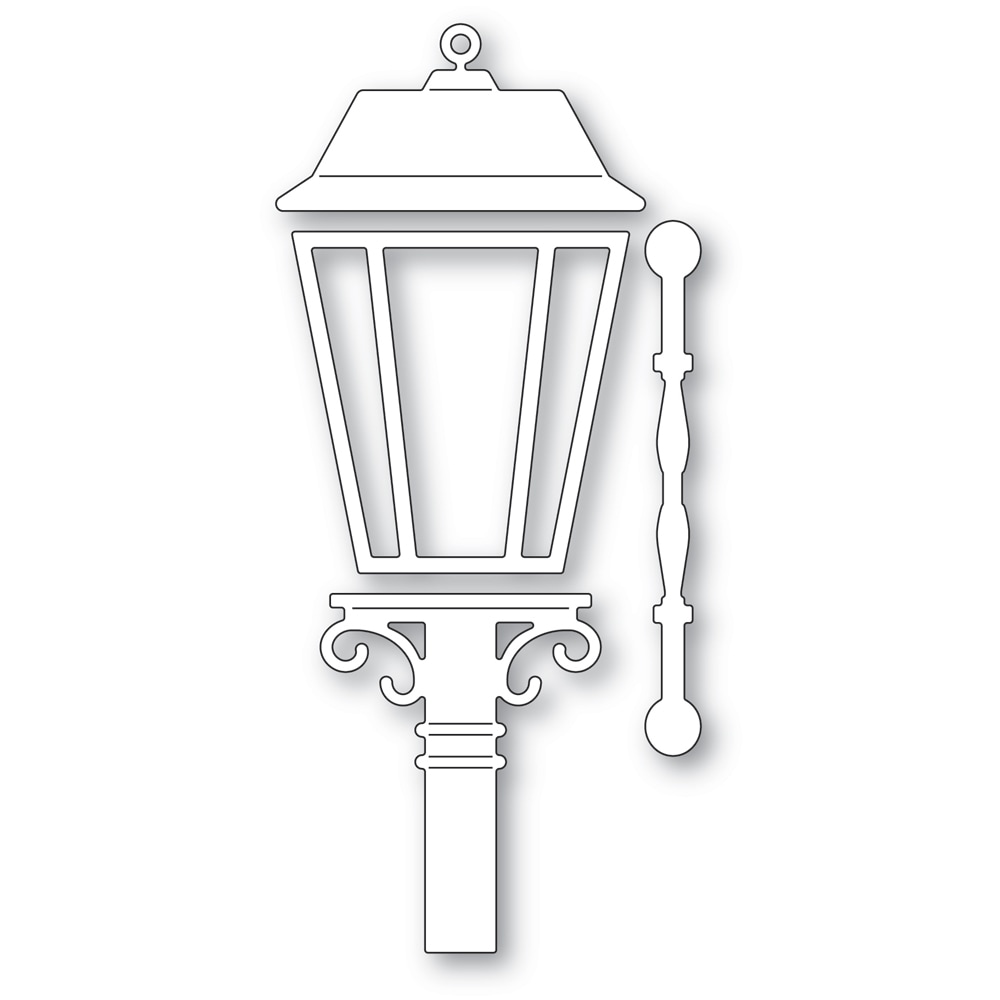 Old Lamp Post - Craft Die Set