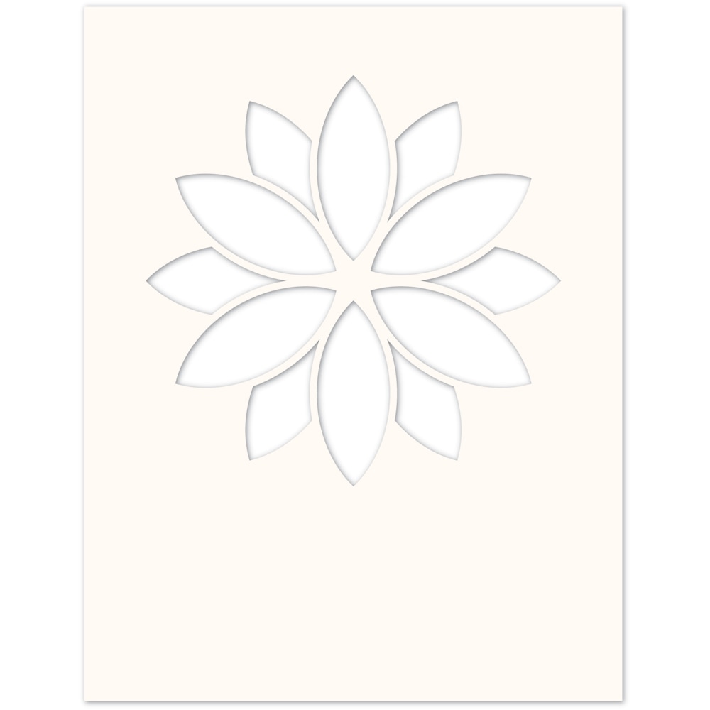 Contempo Poinsettia - Craft Die and Stencil
