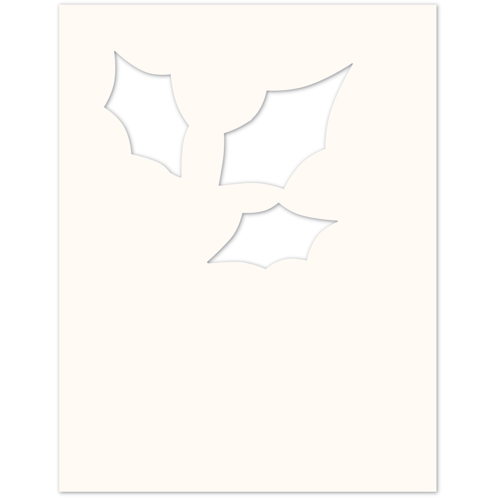 Contempo Holly - Craft Die and Stencil