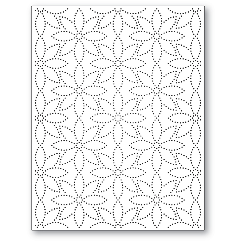 Pinpoint Daisy Background - Craft Die