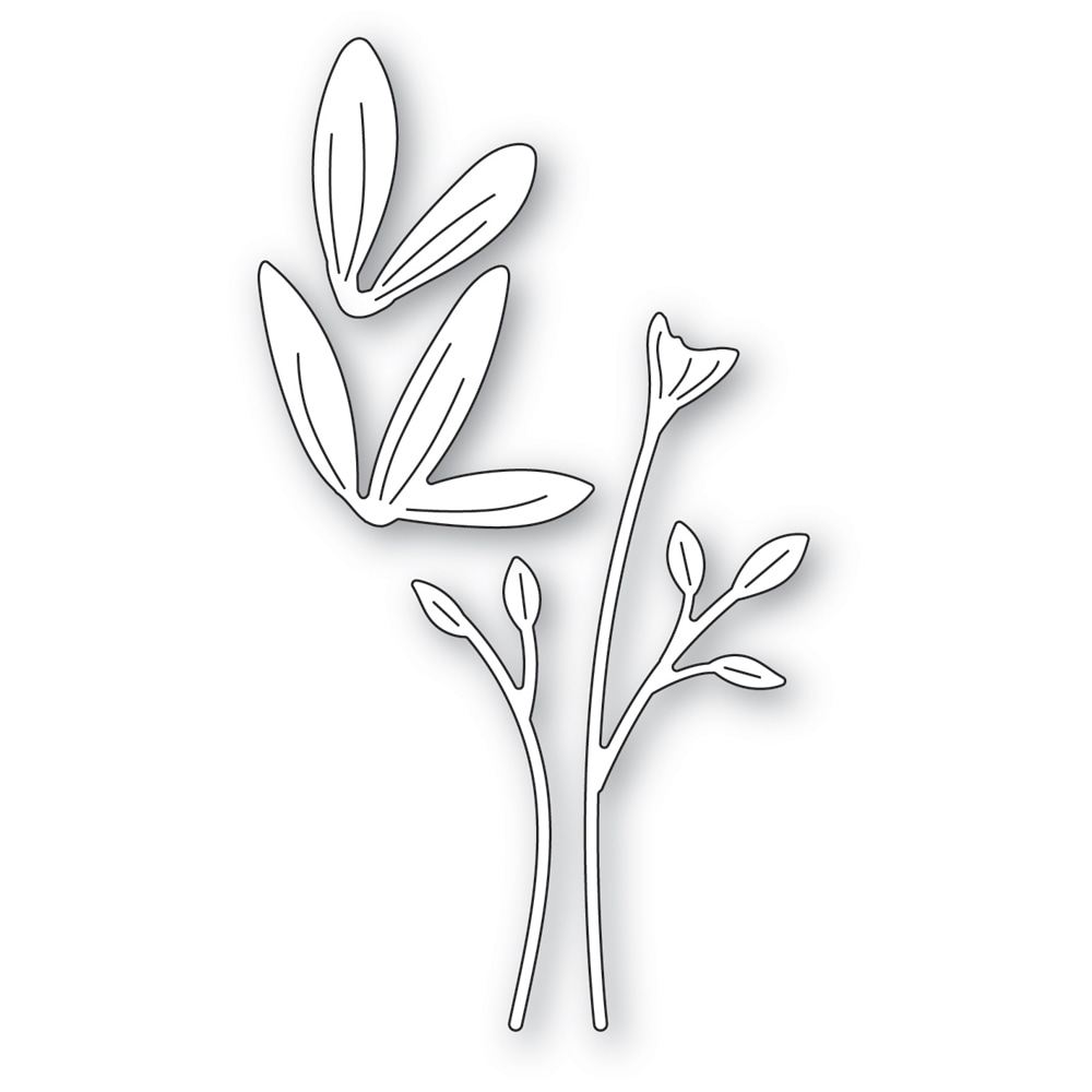Floral Bud Stems - Craft Die