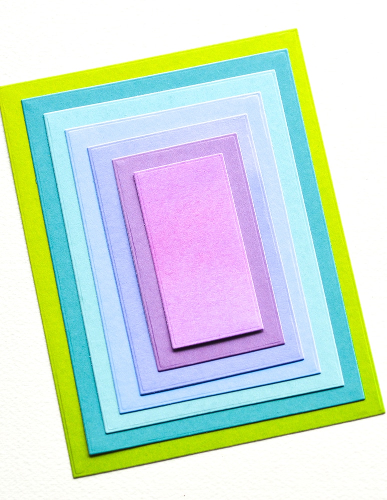 A2 Rectangle Frames - Craft Die
