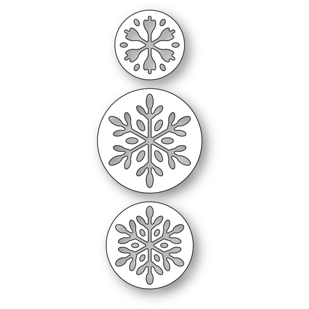 Starburst Snowflake Discs - Craft Die