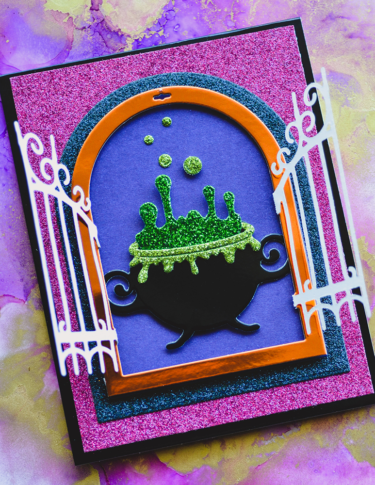 Boiling Cauldron - Halloween Craft Die