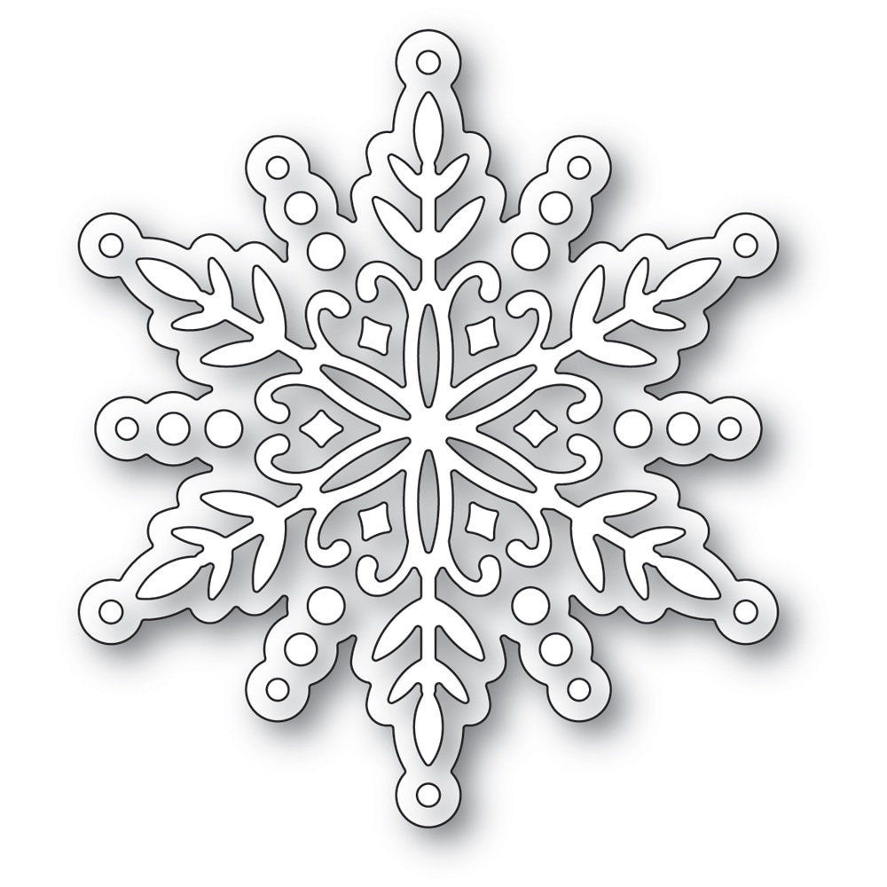 Gloriette Snowflake Collage - Craft Die
