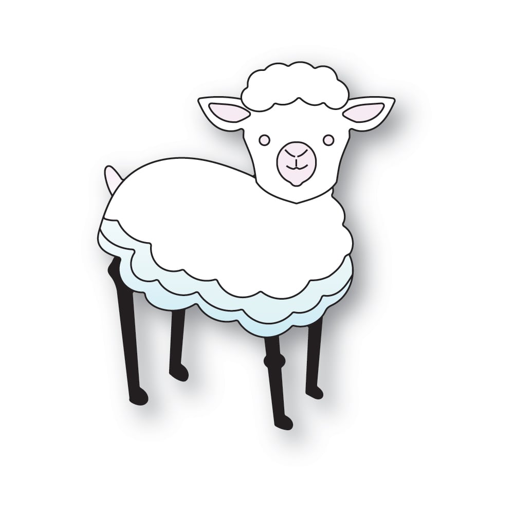 Layered Lamb - Craft Die 