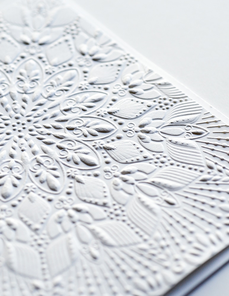 Stunning Mandala - 3D Embossing Folder