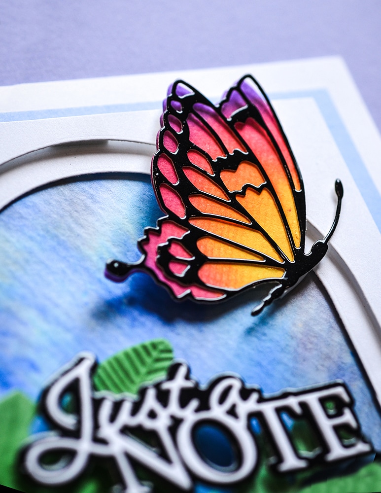 Tropical Leaves  - 3D Embossing Folder 