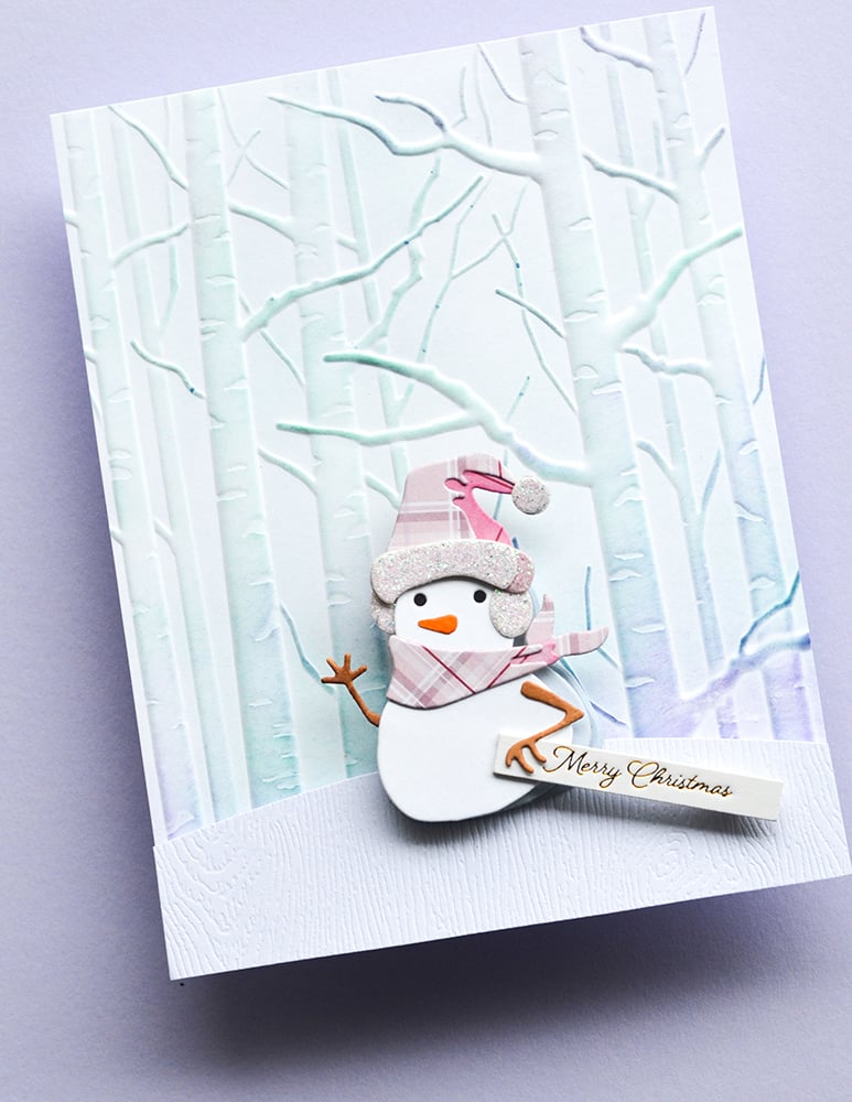 Birch Tree Forest - 3D Embossing Folder