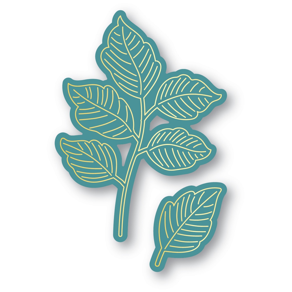 Exquisite Leaves - Craft Die and Hot Foil Plate
