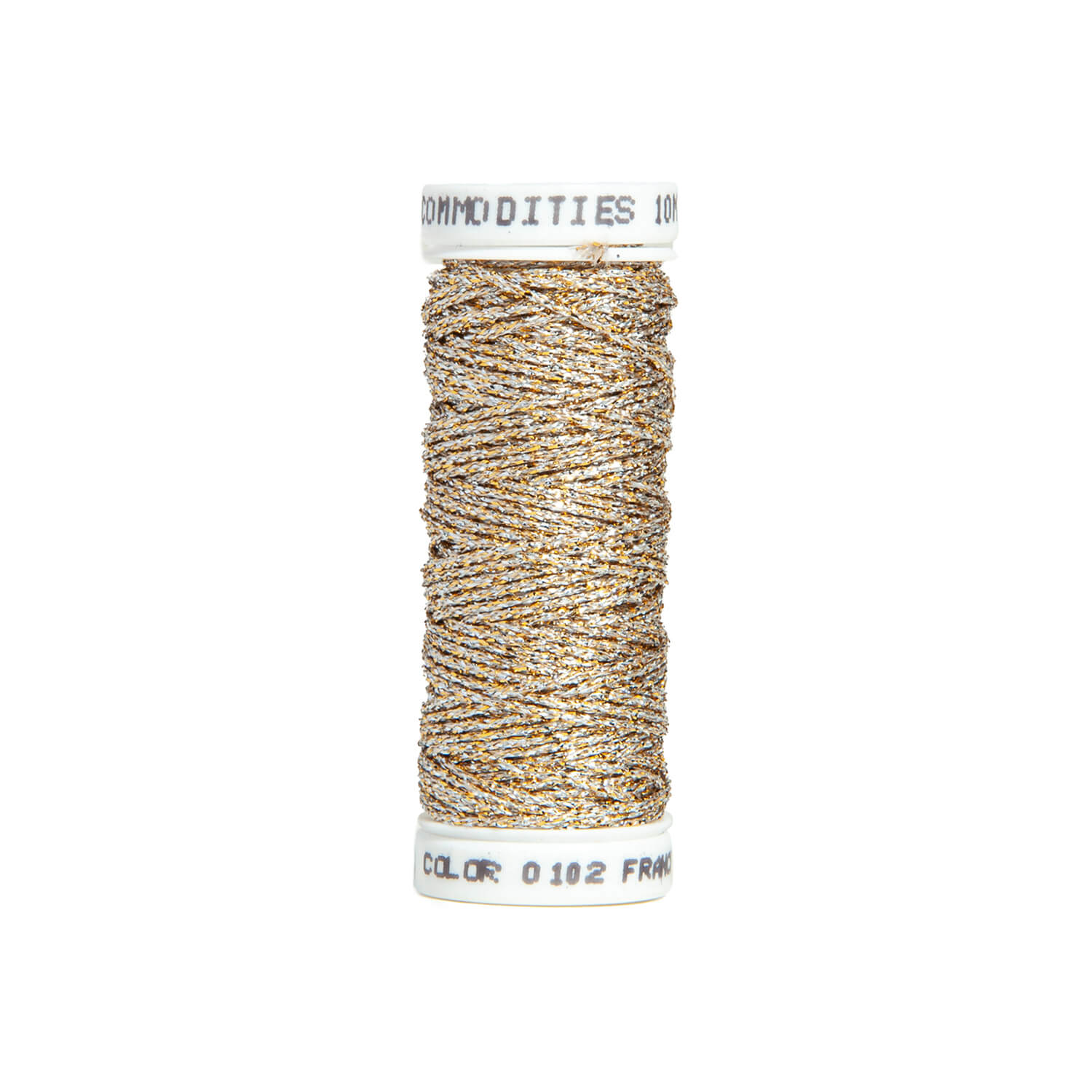 Au Ver A Soie - Metallic Braid Size 12 - #0102HL