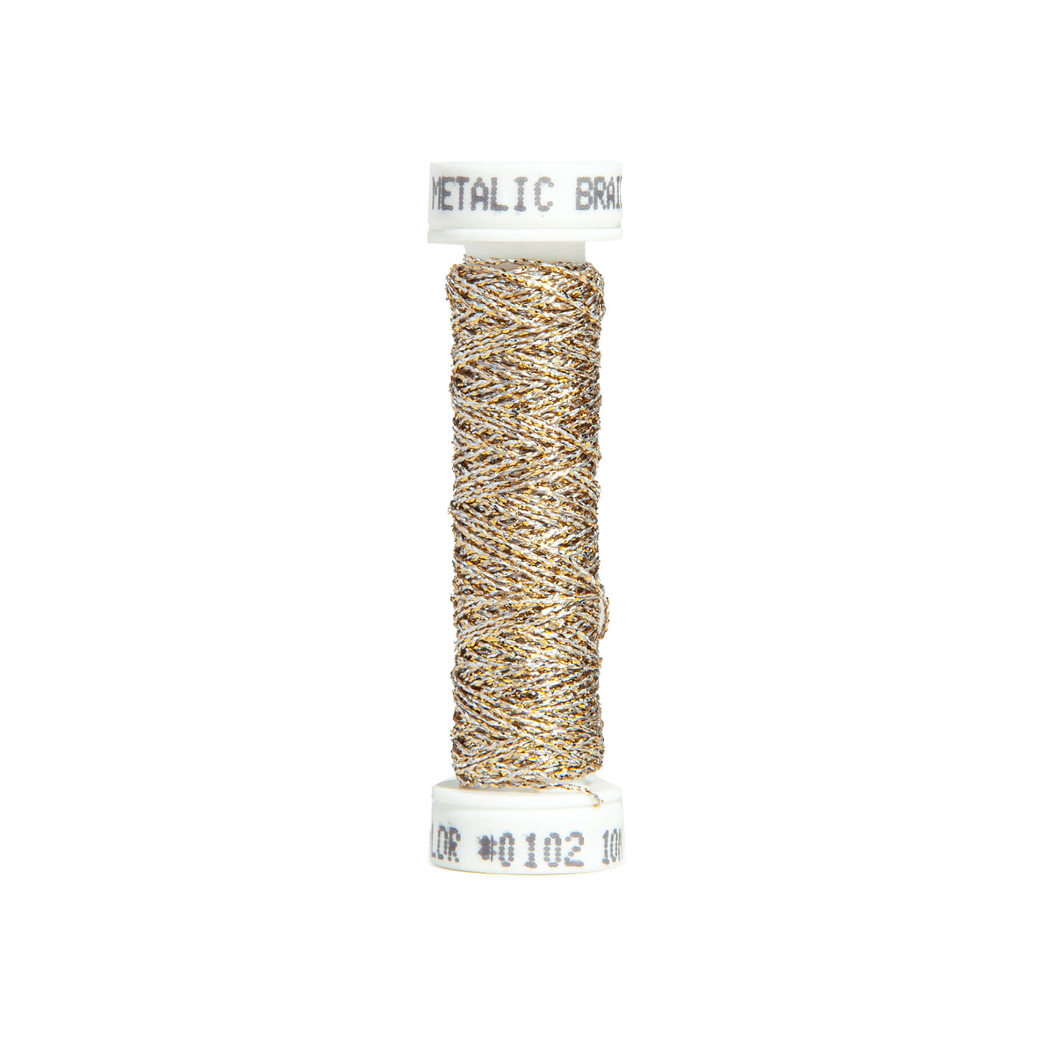 Au Ver A Soie - Metallic Braid Size 4 - #0102
