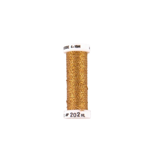 Au Ver A Soie - Metallic Braid Size 4 - #0202HL