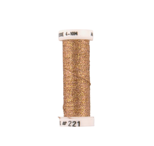 Au Ver A Soie - Metallic Braid Size 4 - #0221