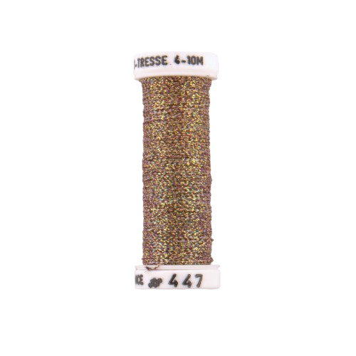 Au Ver A Soie - Metallic Braid Size 4 - #0447