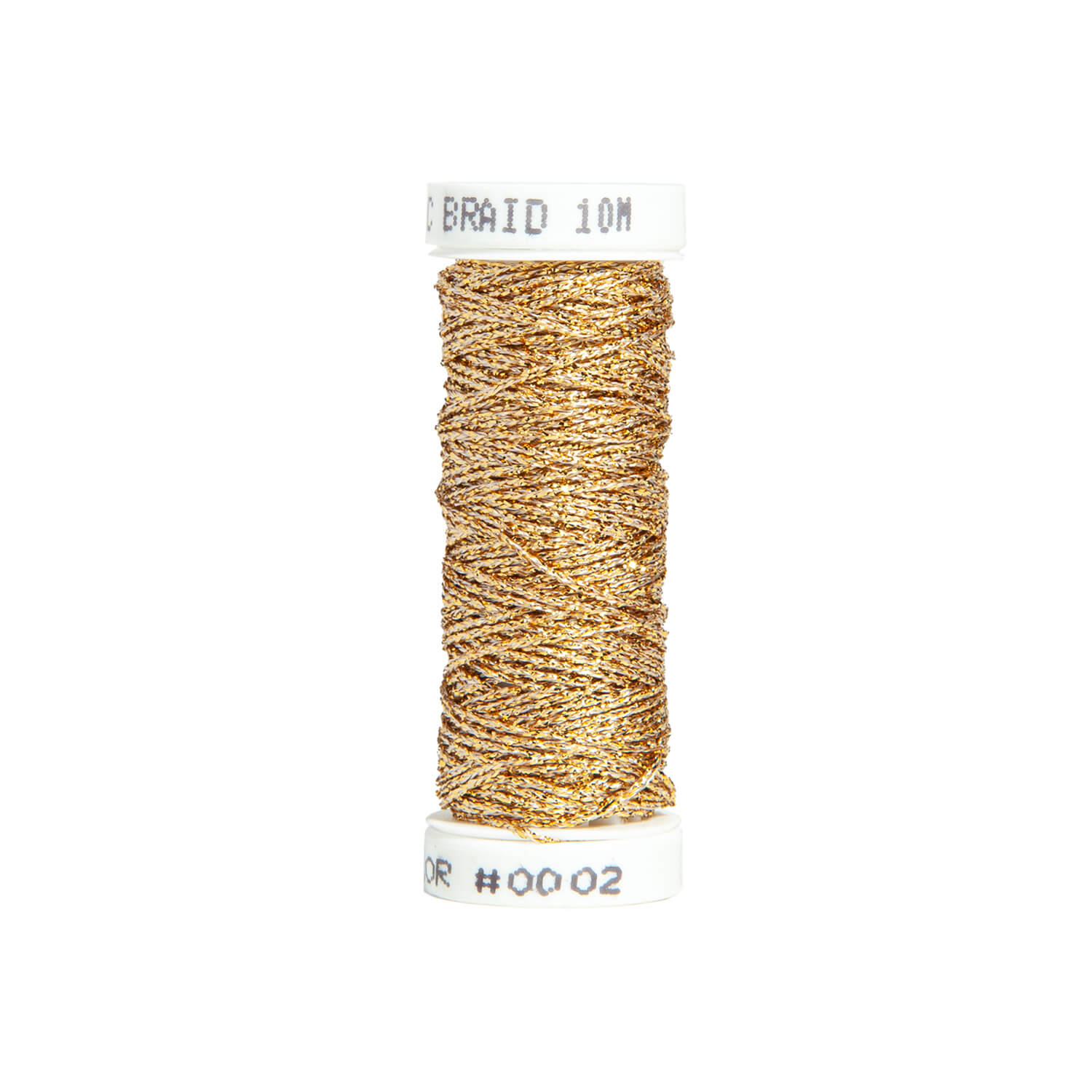 Au Ver A Soie - Metallic Braid Size 8 - #0002