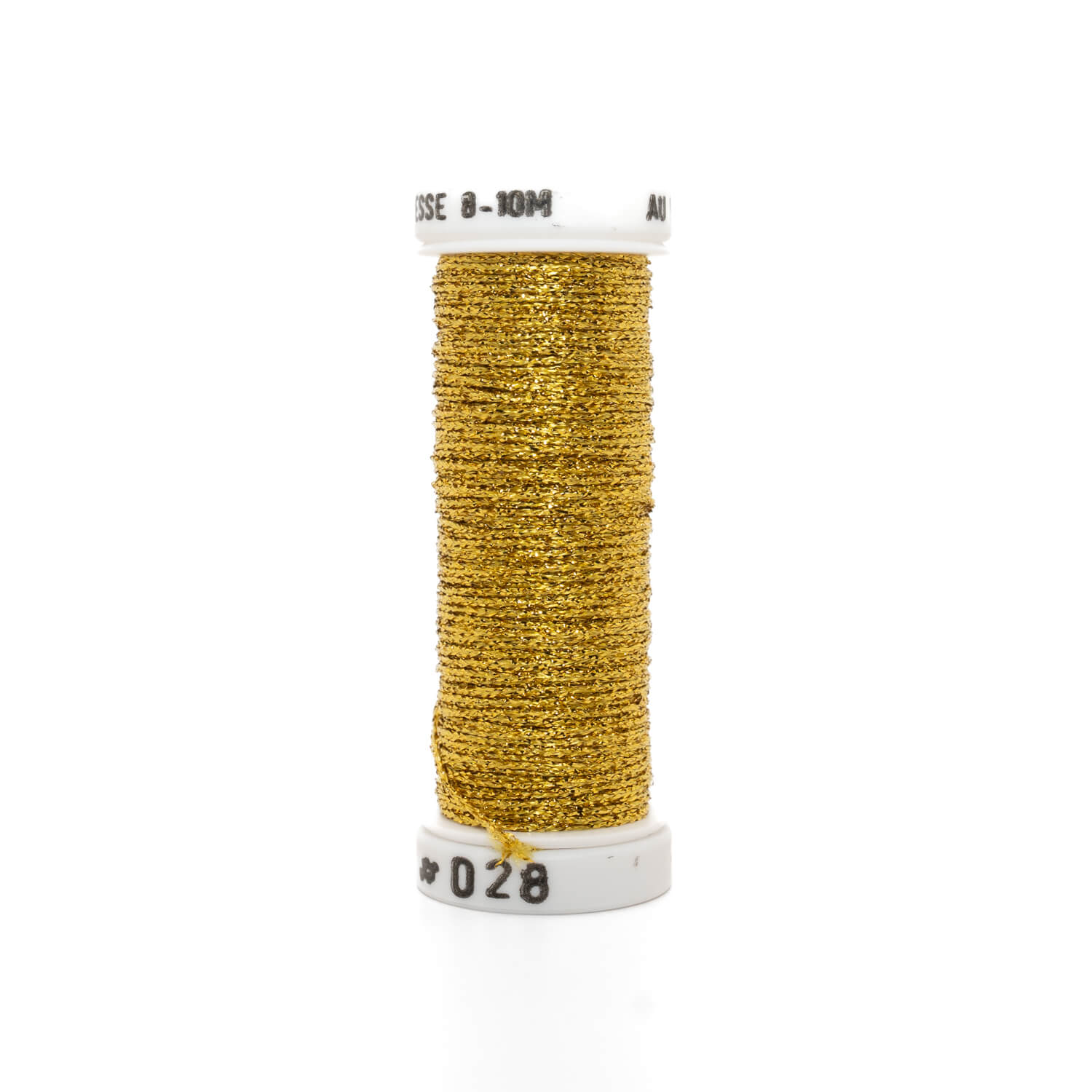 Au Ver A Soie - Metallic Braid Size 8 - #0028