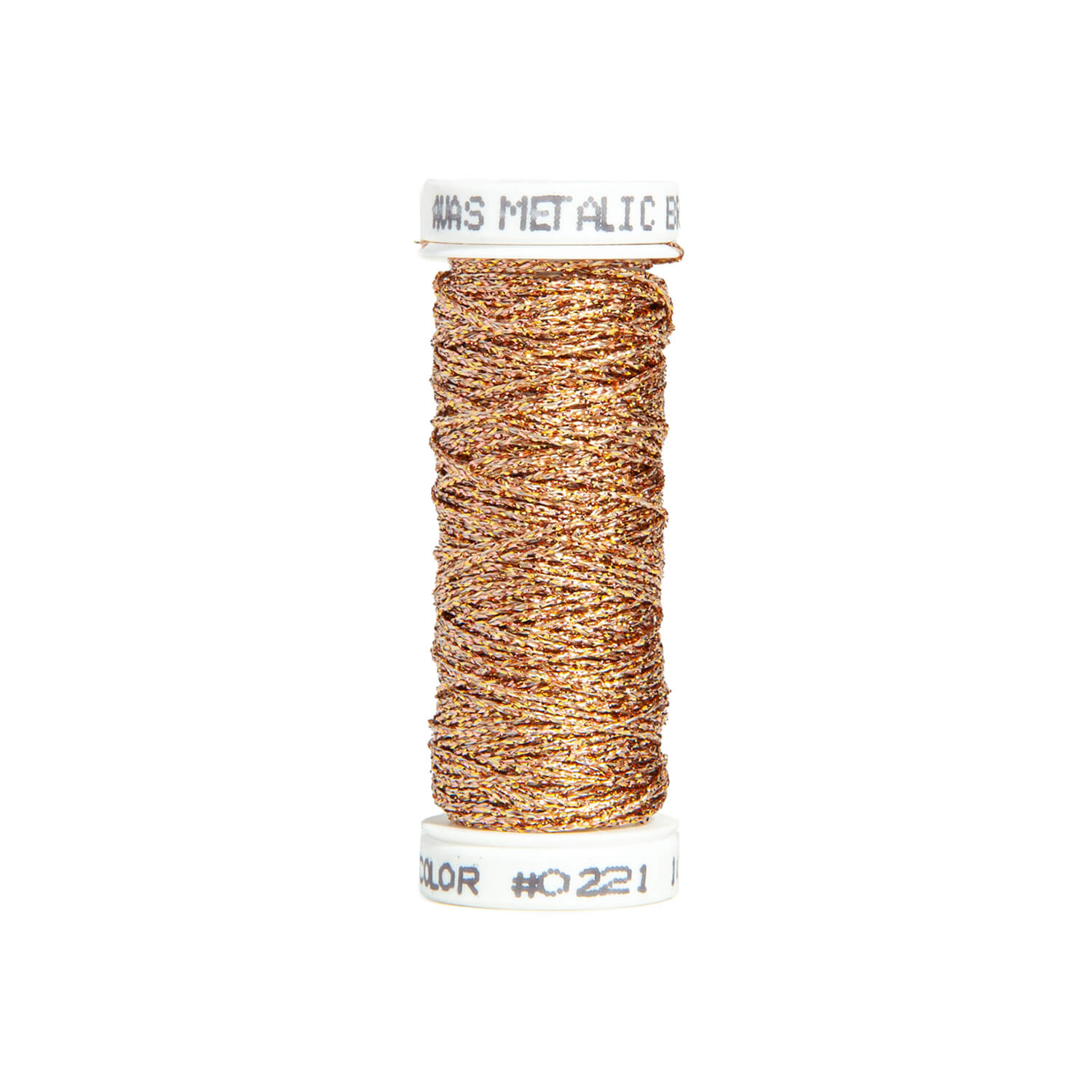 Au Ver A Soie - Metallic Braid Size 8 - #0221