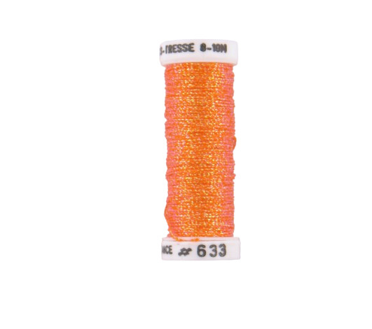 Au Ver A Soie - Metallic Braid Size 8 - #0633