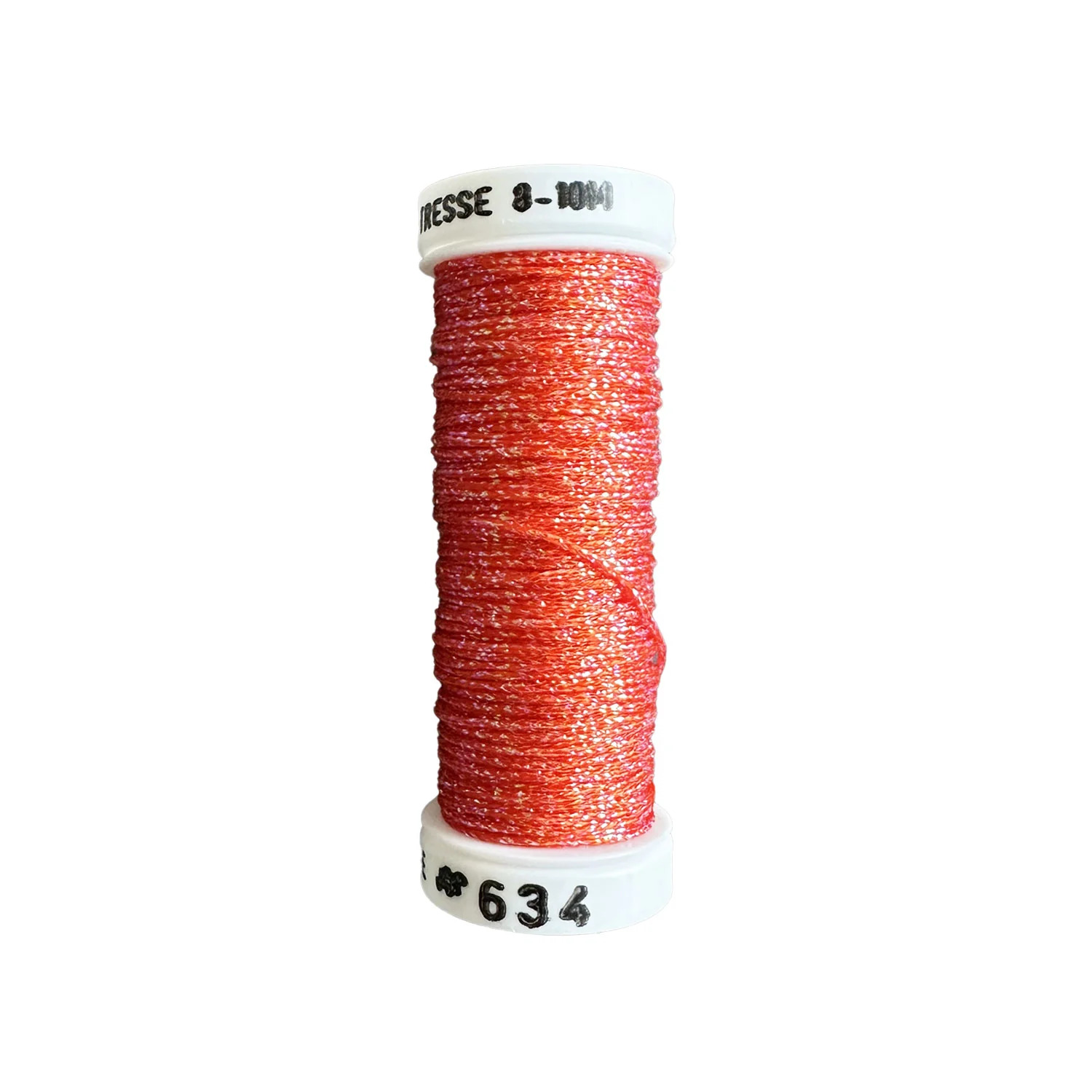 Au Ver A Soie - Metallic Braid Size 8 - #0634
