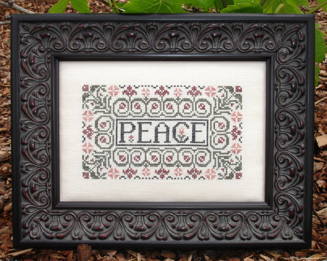 Peace - Cross Stitch Pattern