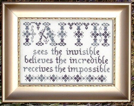 Faith - Cross Stitch Pattern
