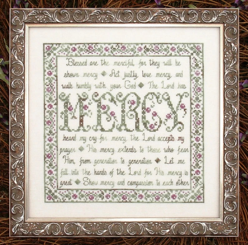 Building Blocks - Mercy - Cross Stitch Pattern