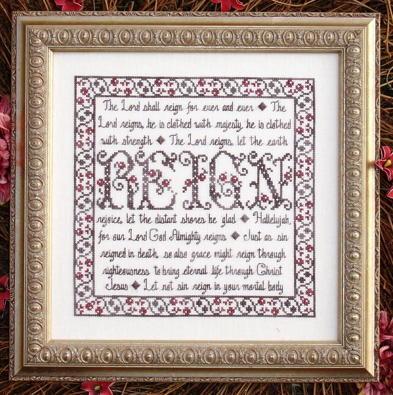 Building Blocks - Reign - Cross Stitch Pattern