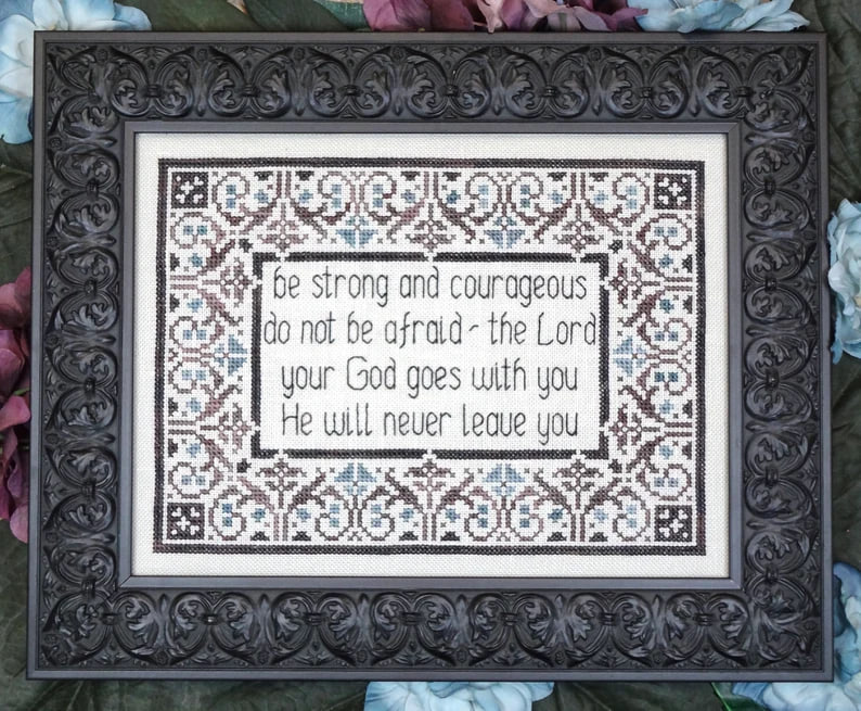 Be Strong - Cross Stitch Pattern