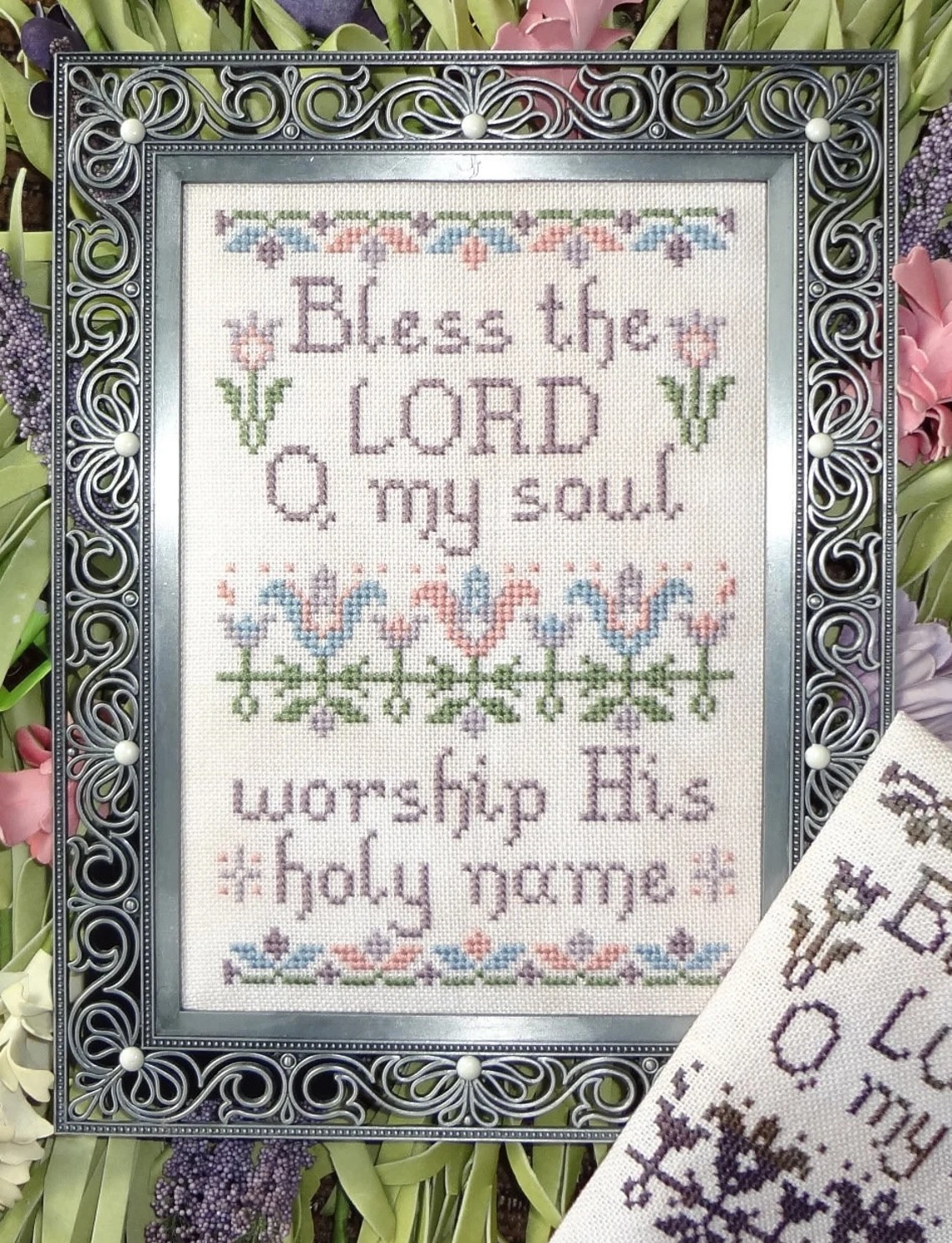 Bless the Lord - Cross Stitch Pattern