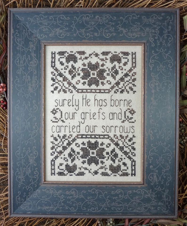 Griefs and Sorrows - Cross Stitch Pattern