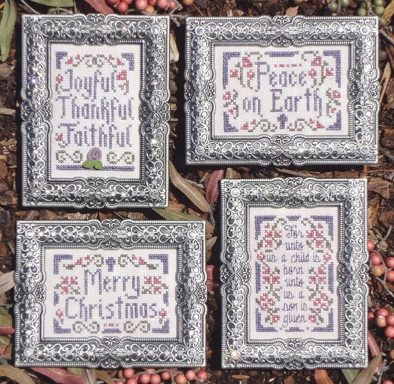 Christmas Pinkies IV - Cross Stitch Pattern