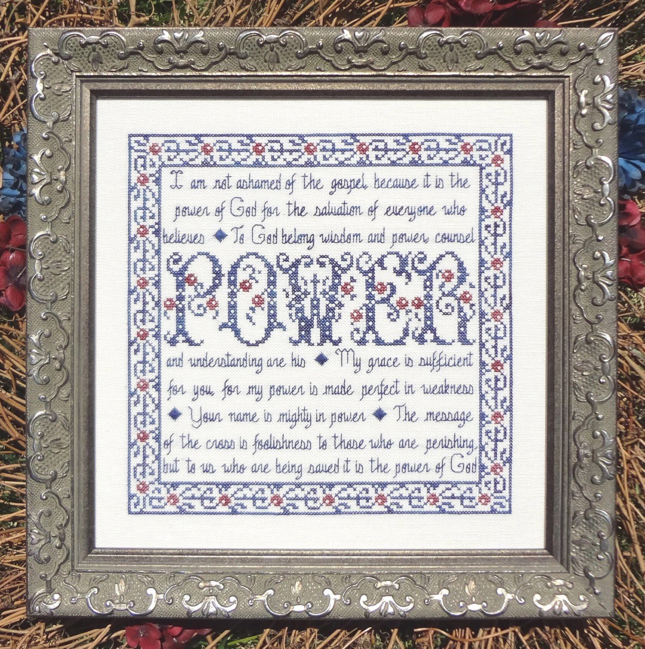 Building Blocks - Power - Cross Stitch Pattern