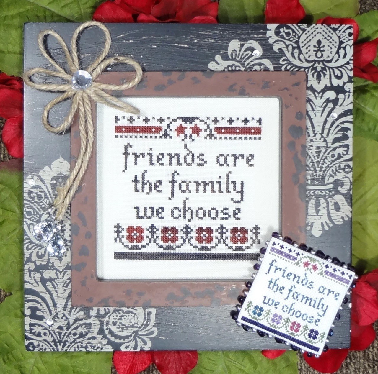 Friends Are Family - Cross Stitch Pattern