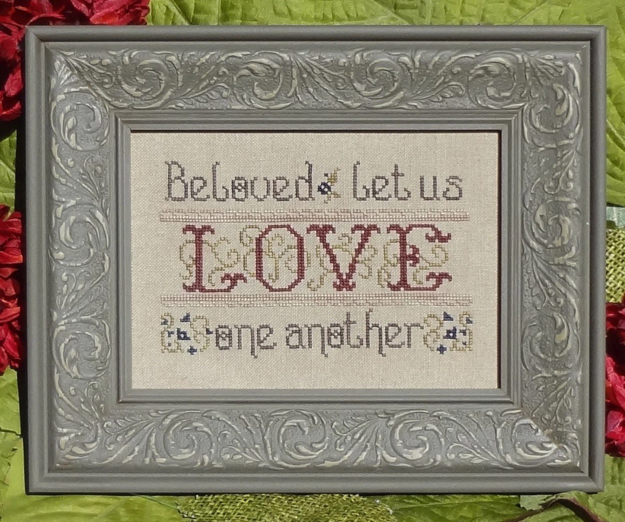 Love One Another - Cross Stitch Pattern
