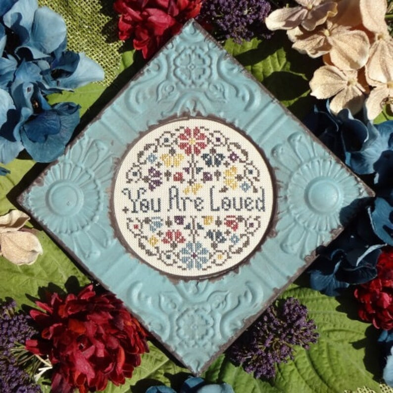 You Are Loved - Cross Stitch Pattern