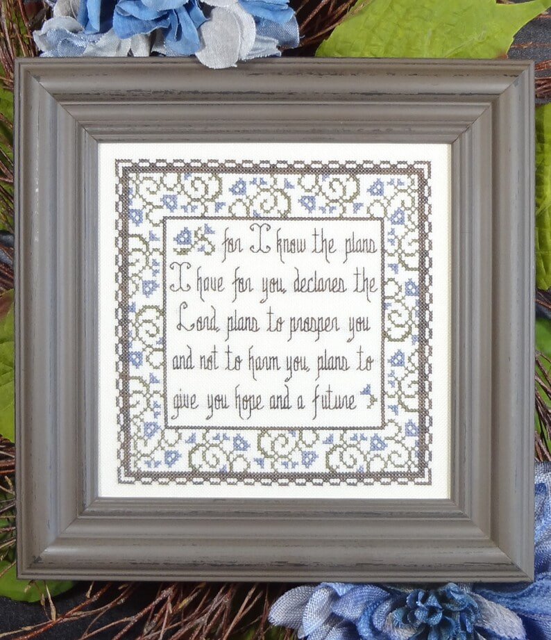 Hope and a Future - Cross Stitch Pattern