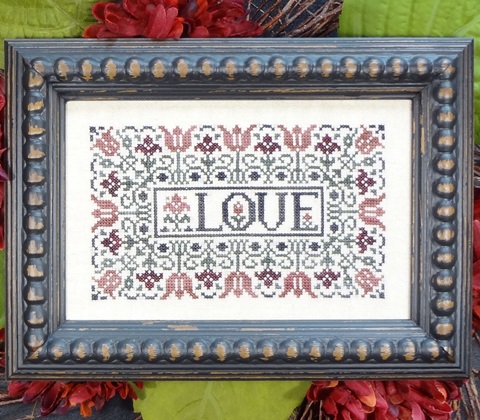 Love - Valentine Cross Stitch Pattern