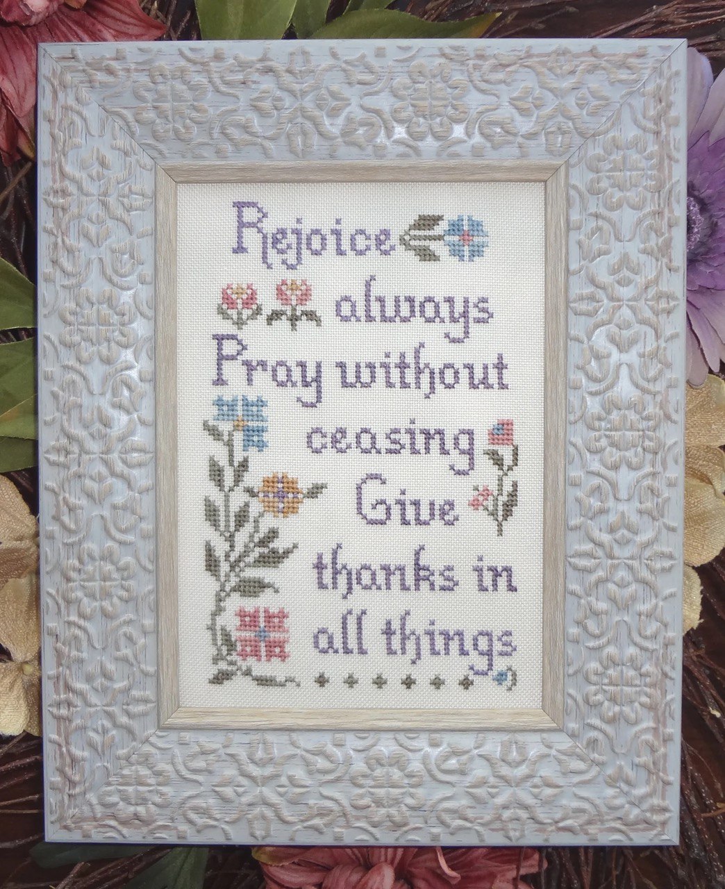 Pray Without Ceasing - Cross Stitch Pattern