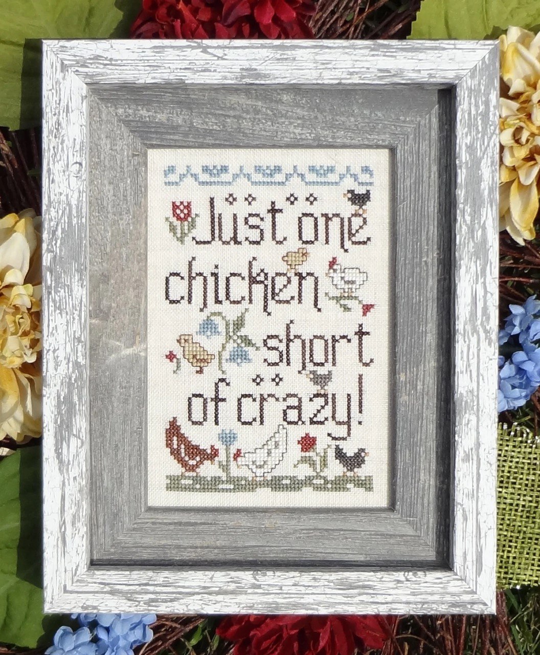 Chicken Crazy - Cross Stitch Pattern