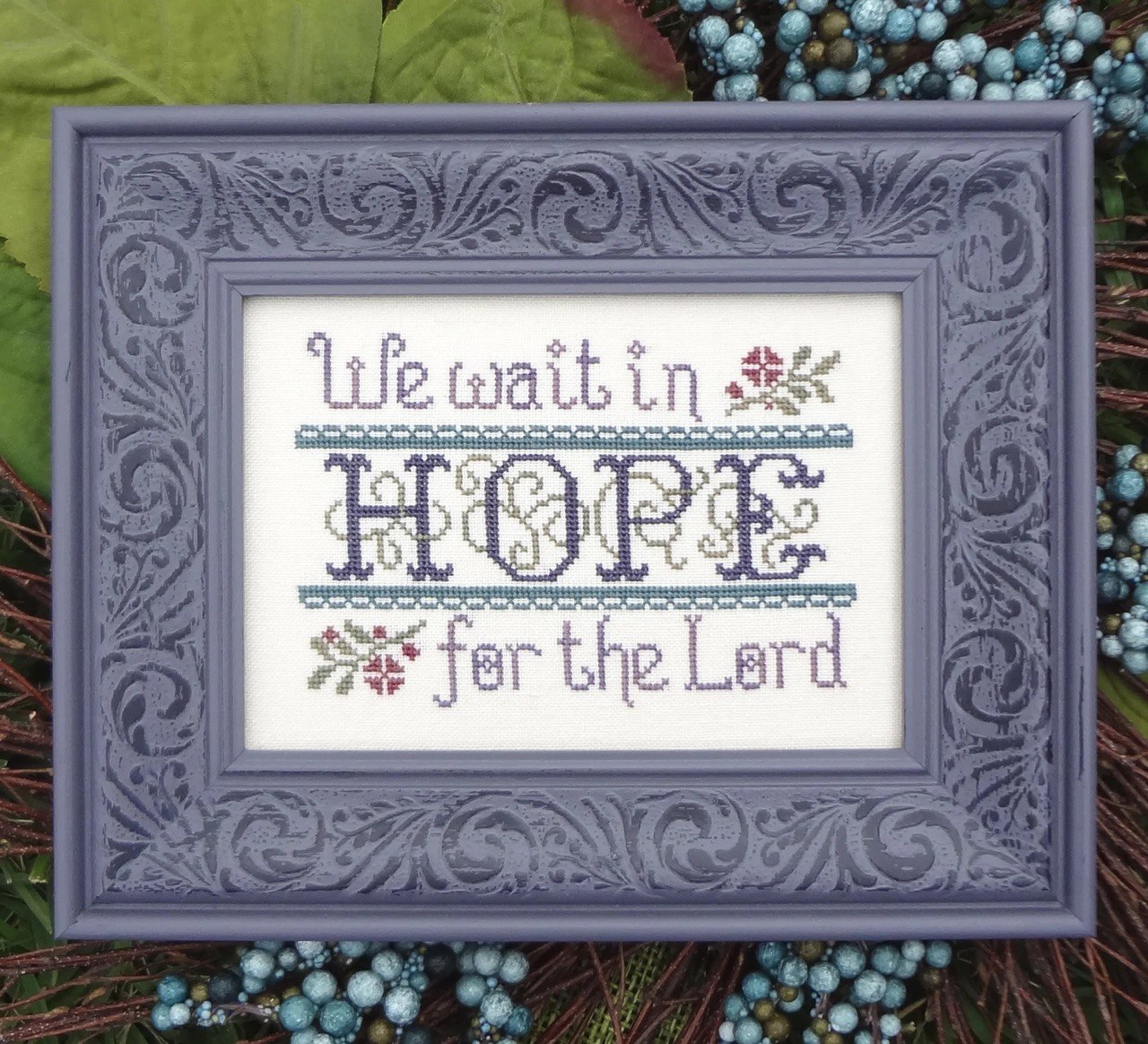 Wait in Hope - Cross Stitch Pattern