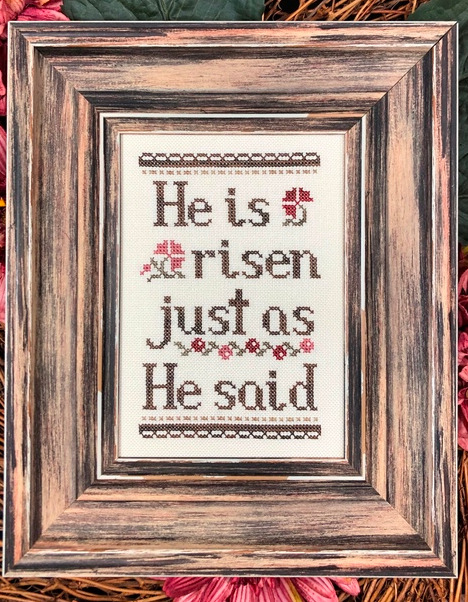 He is Risen - Cross Stitch Pattern