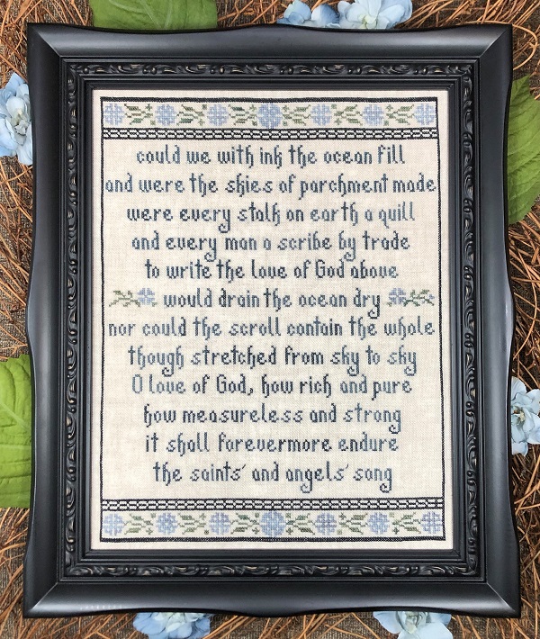 Love of God, The - Cross Stitch Pattern