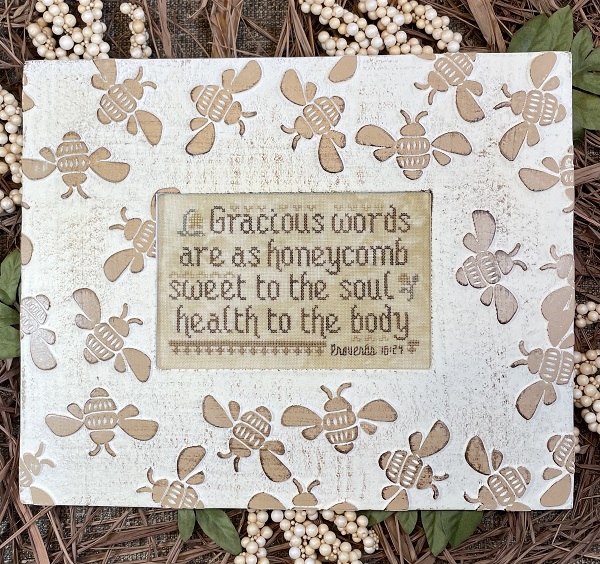 Gracious Words - Cross Stitch Pattern