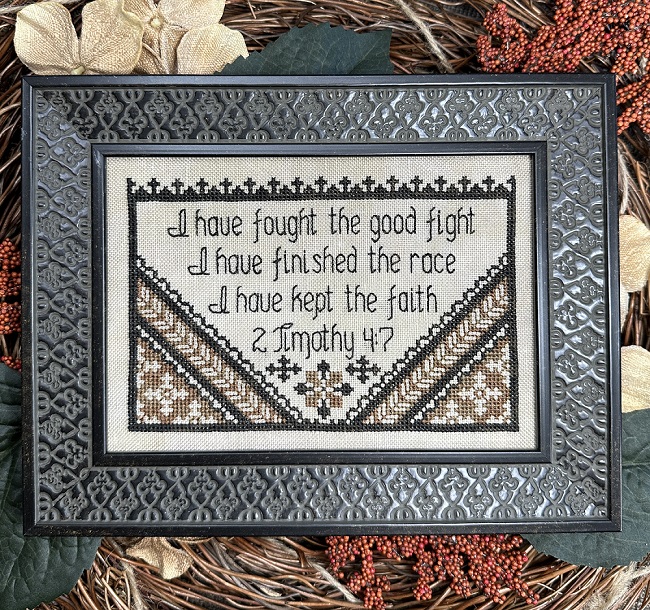 The Good Fight - Cross Stitch Pattern