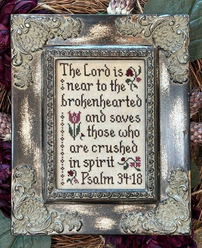 The Lord Is Near - Cross Stitch Pattern